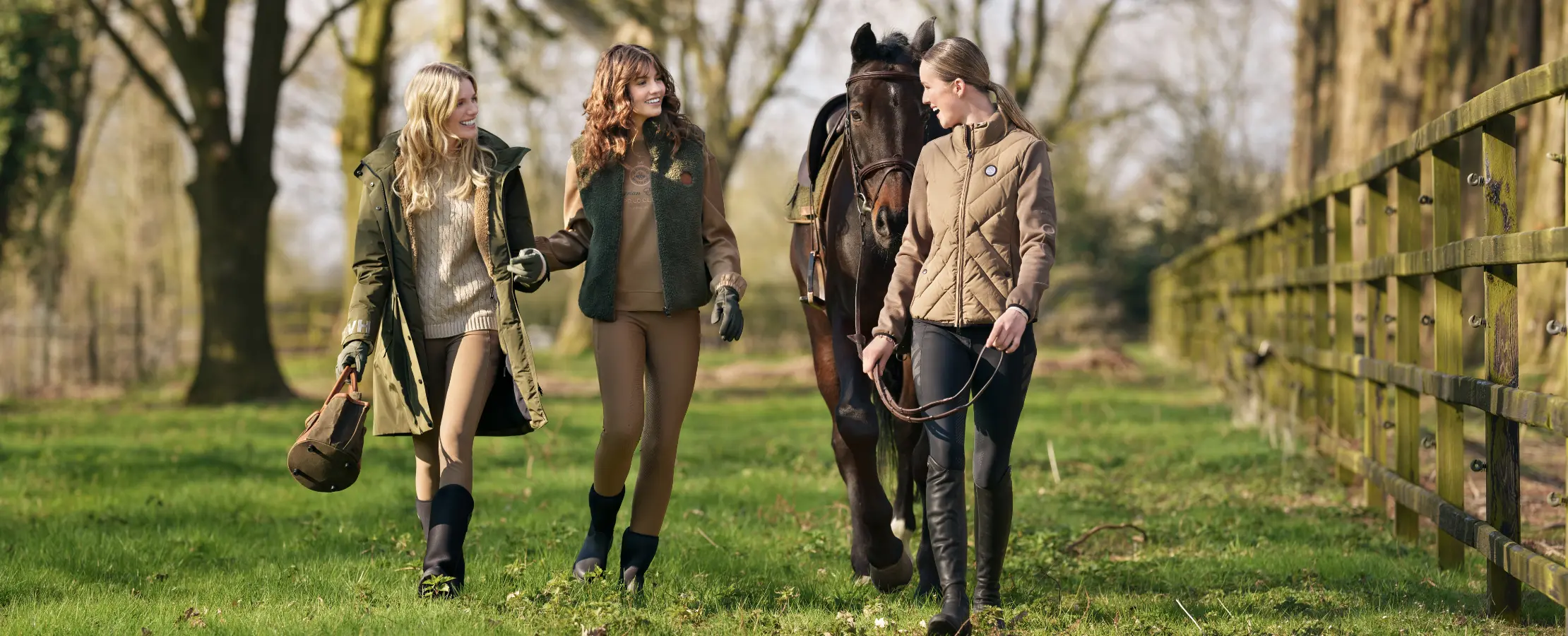 HV Polo Winter 2026 — Reiterinnen in winterlicher HV Polo Reitmode